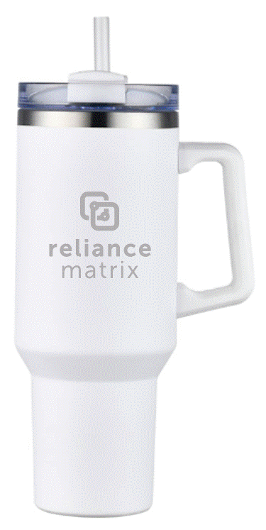 40 oz. Double Wall, Stainless Steel Travel Mug - KM8420 - $24