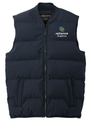 Mens Mercer+Mettle Puffy Vest - MM7214 - $57